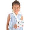 Mobiclinic ®, Fascia braccio per bambini, Reggibraccio ortopedico, Taglia s, 100% cotone, Marchio europeo, Tutore, Cinghia regolabile, Spalla, Avambraccio 22 cm, No lattice, Mostri