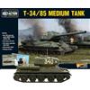 Warlord Games Bolt Action Warlord Games 2 T34/85 - Serbatoio medio EN