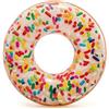 Intex 56263 - Salvagente Ciambella con Zuccherini Colorati - Stampa Realistica, Multicolore, 114 cm 56263