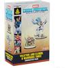 Asmodee Atomic Mass Games | Marvel Crisis Protocol Valkyrie And Warriors Three | Character Pack Per Gioco Di Miniature, Eroi Asgardiani, Valkyrie A Cavallo, Team Tactic Cards | 2 Giocatori | 90 Minuti