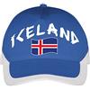 Supportershop Cuffia Islanda Calcio, Blu, Fr: Taglia Unica (Taglia Produttore: Tu)