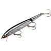 Rebel Lures - Esca Artificiale da Pesca con Minnow, J1001, Argento/Nero., 1/2