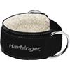 Harbinger 3 Heavy Duty Cavigliera- Il pad sintetico riduce lo stress sulle caviglie nel sollevamento pesi, l'anello a D è compatibile con macchine per cavi.Taglia Unica,Nero