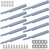 GlasFlength Push Pull per Ante, 10 Pezzi Robusto Apertura a Pressione Chiusura Magnetico per Ante Pressione Home Push to Open Custodia Chiusura Push Pull Ante per Mobile Apertura Pressione Sistema