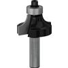 Bosch Accessories Bosch Professional Fresa Standard redondear:8x8x16mm | per Legno tenero, Legno duro, Ø 28,7 mm, Professional Accessorio Fresatrici verticali, Rifilatore