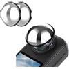ZLYLVRC Filtro ND a densità neutra per Insta360 X5 - Opzioni ND16/ND32/ND64, vetro ottico multi-rivestito, resistente all'acqua, accessori per filtro obiettivo fotocamera sportiva (ND32)