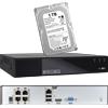 RVT-security NVR PoE 4 canali 5 MP H265 Motion Detection P2P IP Network Video Recorder ONVIF