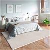 Mias Teppiche Mia's Teppiche Olivia per soggiorno/camera da letto - lavabili - 60x110 cm, Crema