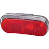 Fischer Adulti Dynamo LED Posteriore Fanale Posteriore Portapacchi Stand Luce, Rosso, Taglia Unica