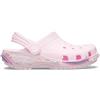 Crocs Classic Star Sparkle Shaker Clog T, Zoccoli Unisex - Bambini e Ragazzi, Latte Rosa, 22/23 EU