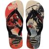Havaianas Top Marvel Classics Unisex - Adulto FlipFlop Beige/Black 39 EU