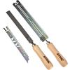 Stihl 5605 007 1027-Set di lime da 1/4, 3/8 P 56050071027 per catena Picco, colore: Grigio