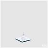 EDG Enzo De Gasperi Base Specchio Quadrata 12 x 12 Cm Silver