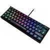 Verbatim Tastiera da gioco Verbatim KingPin M1 Qwerty RGB Nero [48716]