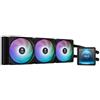GAMDIAS Dissipatore cpu a liquido Gamdias Aura GL360 360mm Nero [AURA GL360 LCD]