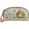 CYPBRANDS Il piccolo piccolo trousse mezzaluna, borsa da bagno, accessorio borsa, accessorio da viaggio, colore beige, prodotto ufficiale, semi di rosa (CyP Brands), beige, Trousse