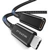 Stouchi USB C Cavo di Prolunga 3m,USB Tipo C da Spina a Presa USB 3.1(5 Gbps) 100 W Cavo di Ricarica Rapida e Trasferimento Dati Audio Compatibile per Sw itch,M1 MacBok Pro, Pad Mini 6 Nero