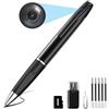 SANPROV Telecamere Nascosta Penna Mini Microcamera Spia 32 GB HD 1080P Penna Audio per Registratore Video per Riunioni di Lavoro Microcamera Spia con Registrazione Audio per Riunioni e Studio