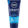 NIVEA Men Aqua Gel Styling - Wet Look Hair Gel Gel da 150 ml - Mega-Strong Hold & Non-Greasy Finish