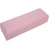 Wakects Poggiamano per Manicure in Pelle PU, Cuscino per Nail Art, Rosa, 30x9,5x6,5 cm, Morbido e Resistente