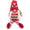 Wisdom Gnomo di Natale 50cm cappello di colore Rosso Wisdom