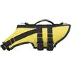 TRIXIE 30129 - Giubbotto salvagente per cani, Poliestere/Nylon, Nero/Giallo, Taglia XL