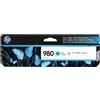 HP Cartuccia Ciano Originale HP 980 D8J07A - Inchiostro per HP OfficeJet Enterprise