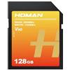 HOMAN 128 GB SD UHS-II V60 Scheda di memoria R280MB/s W100MB/s