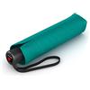 Knirps Ombrello tascabile Knirps A.050 Medium Manual - Compatto e resistente alle intemperie - Stabile - Antivento - Pacific