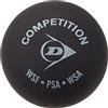 Dunlop palla da squash nero.