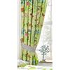 Portfolio Home Kids Club Bluebell Woods tende plissettate Headed, poliestere, verde, 183 x 168 cm