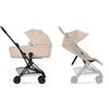 Cybex Platinum Duo Coya Telaio Matt Black Cybex New Generation - Comfort Collection Cozy Beige