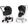 Cybex Platinum Duo Mios Telaio Rose Gold Cybex New Generation - Comfort Collection Sepia Black