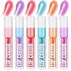 BUTBU Lip Gloss, 6 Pezzi Lucidalabbra Trasparente, per un Finish Super Lucido, per Labbra Secche e Screpolate,Effetto rimpolpante e idratante Lucidalabbra Lip Oil Set