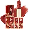 CATKIN Rossetto Opaco Colore Intenso, Formula A Lunga Durata e Idratante, con Vitamina E, Effetto Naturale, Finish Satinato, per Sensibili Labbra, 3.2g (CR129)