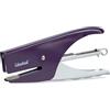 Colourbook Spillatrice a Pinza Metallica Prugna Passo 6-4 Capacita 10 Fogli, Cucitrice con Meccanismo Manuale Fluido Ufficio Scuola Casa Robusta Design Elegante