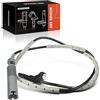 Frankberg Sensore Velocità Ruota ABS Sensore ABS 2-Poli Compatibile con Serie 3 Touring E91 Serie 3 Cabriolet E93 Serie 3 E90 Serie 3 Coupé E92 Serie 1 E81 Replace# 34526762476