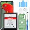 Beefix Batteria per Samsung Galaxy A41 (SM-A415F), 3500 mAh, batteria di ricambio ad alta capacità per Galaxy A41 (EB-BA415ABY) con strumenti di riparazione professionali