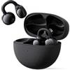 ND NEXT DESTINATION - OpenDots1 - Cuffie senza fili con clip Bluetooth 5.4, innovative di Open-Ear 32 H, autonomia audio avvolgente, senza fili, con 2 Mics, per chiamate chiare (Nero)