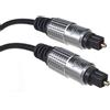 Maclean MCTV-452 - Cavo ottico digitale in fibra ottica Toslink a Toslink, con contatti dorati, in sacchetto di plastica (2,5 m)