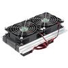 ViaGasaFamido 12V 12A Peltier Termoelettrico Piccolo Semiconduttore del Radiatore Dell'aria Refrigerazione Più Fresco di Raffreddamento Ad Acqua Dispositivo DIY don Fan, Raffreddamento Rapido
