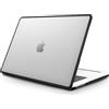 FINTIE Custodia Compatibile con MacBook Air 15 Pollici M5/M4/M3/M2 (A3448/A3241/A3114/A2941, 2026/2025/2024/2023), Cover Rigida Opaca Anti-Impronte + Bordo in TPU Protettivo, Trasparente