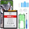 Beefix Batteria per Samsung Galaxy A71 4G (SM-A715F), 4500 mAh, batteria di ricambio ad alta capacità per Galaxy A71 SM-A716B Dual SIM (EB-BA715ABY) con strumenti di riparazione professionali