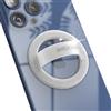 Encased Supporto magnetico per telefono (compatibile con MagSafe), sottile anello in silicone per iPhone (glitterato)