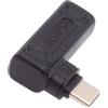 NFHK Presa DC da 140 W, 100 W, 5,5 x 2,1 mm, ingresso su USB-C Type-C ad angolo di 90 gradi, adattatore di ricarica per telefono portatile