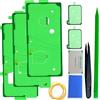 iStable Adesivo Cover Posteriore Compatibile con Samsung Galaxy Note 20 Ultra Nastro di Ricambio Pre-Tagliato per Sportello Batteria, Kit Colla Biadesiva SM-N985F/DS, SM-N986B/DS (Confezione da 3)