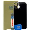 MMOBIEL Vetro posteriore compatibile con iPhone 13 mini - 5.4 inch - 2021 - Adesivo preinstallato- Midnight/Nero
