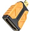 MOGOOD Adattatore Micro HDMI a HDMI Standard, Supporta 4K@30Hz HDR ARC 3D Dolby, Compatibile con Raspberry Pi 4 Model B, GoPro Hero, Nikon Zfc, Sony A6400/A6500, 1 Pezzo.