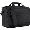 VANKEAN Borsa portatile da 17 pollici, valigetta espandibile TSA per donne moda, borsa per Computer impermeabile con tasca RFID, borsa per donne messaggeri per autobus/viaggi/College, nero