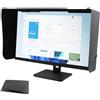 CISSIYOG Parasole Per Monitor Per Computer, Schermo Da 17-27 Pollici (Regolabile Da 41 A 71 Cm), Parasole Per Computer Per Telaio Esterno Del Monitor, Antiriflesso E Anti-Peep